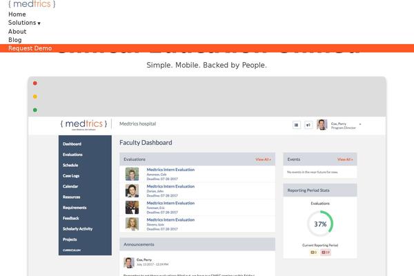 Site using WordPress Charts plugin