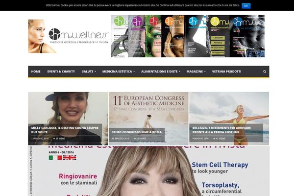 Magnificent theme site design template sample