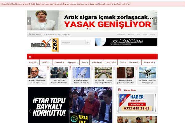 HaberMatik V3 theme site design template sample