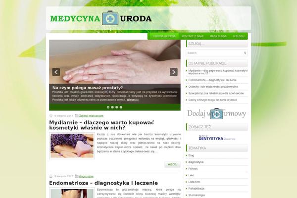 Cyberfolks theme site design template sample