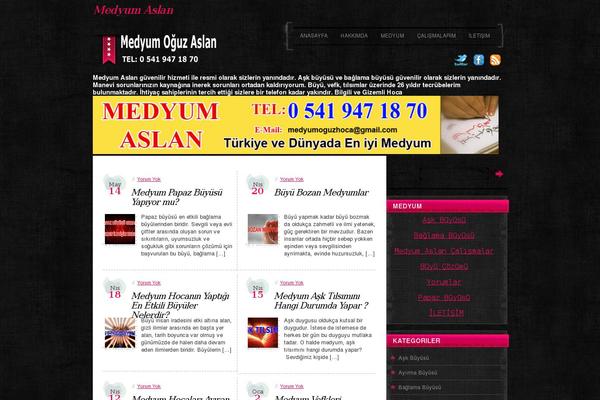 medyumaslan.com site used Designpile