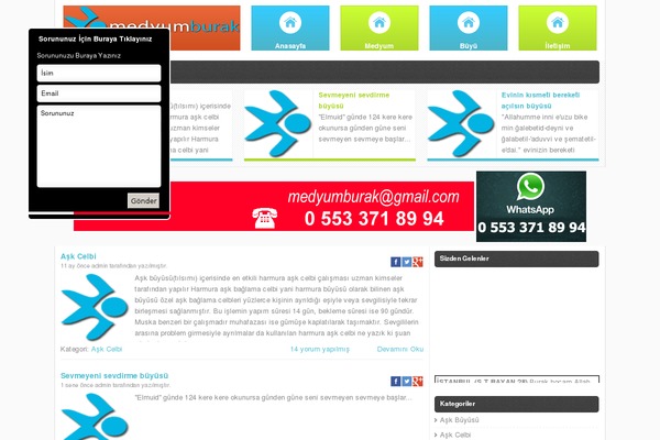 One Page Express theme site design template sample