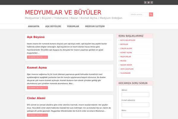 PaperCuts theme site design template sample