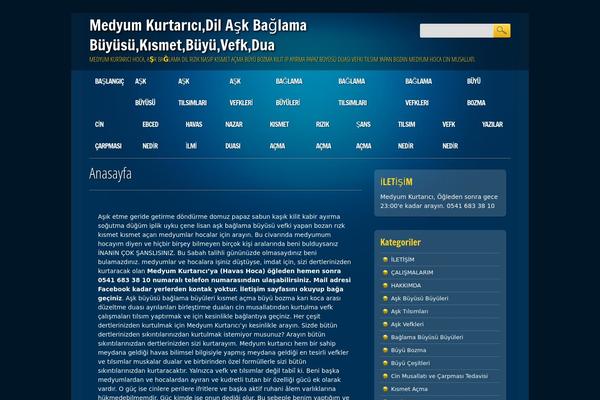 Online Marketer theme site design template sample