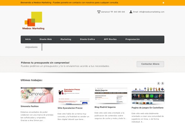 Site using Sydney-portfolio plugin