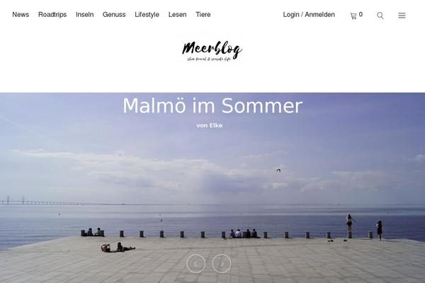 Getwid Base theme site design template sample