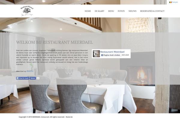 Lezzatos theme site design template sample