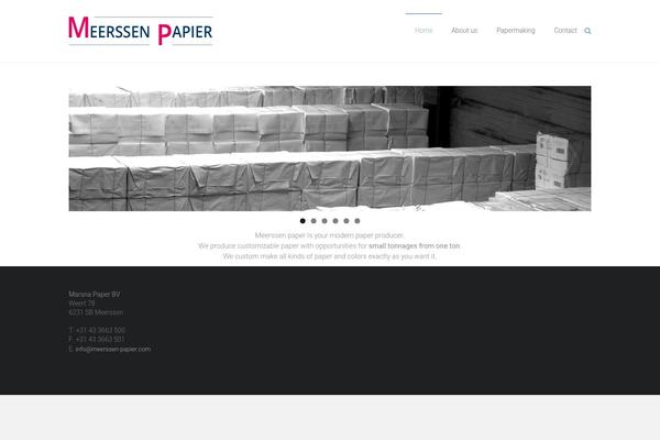 Ample theme site design template sample