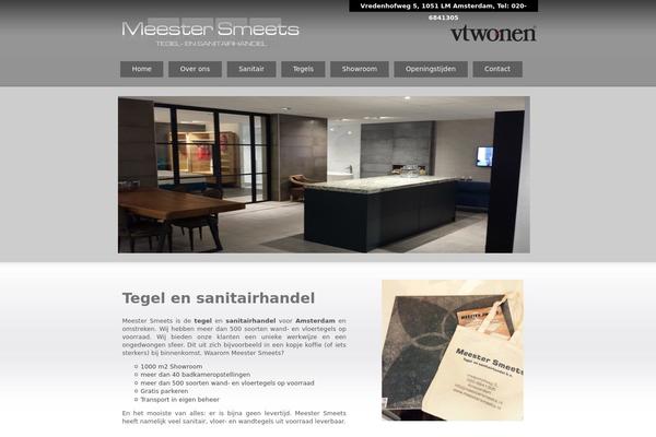 Ms theme site design template sample