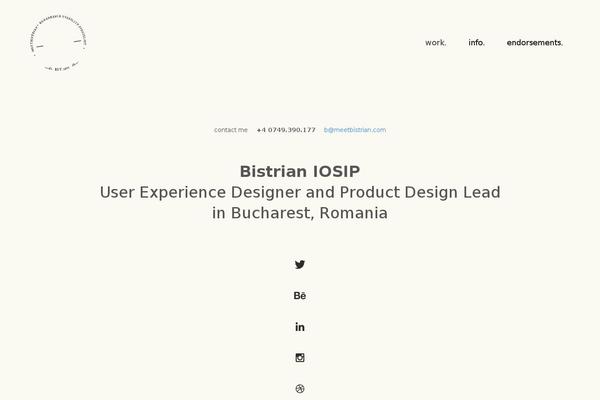Semplice theme site design template sample