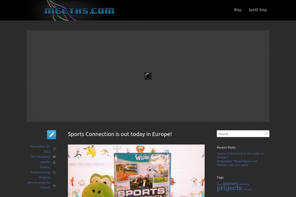 eClipse theme site design template sample