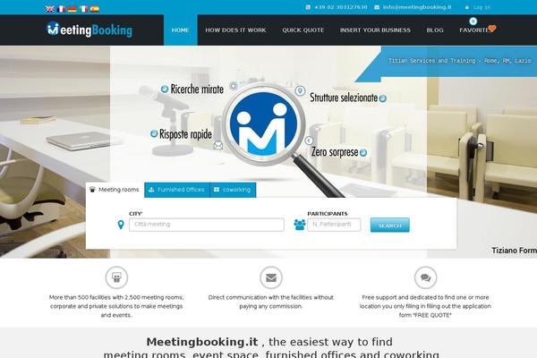 Annarita theme site design template sample