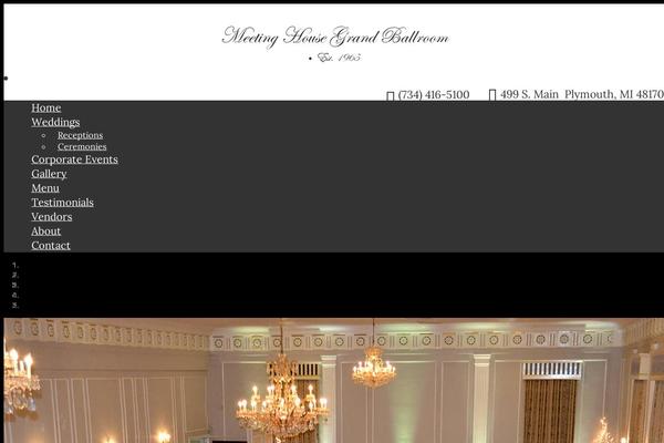 meetinghousegrandballroom.com site used Jcw