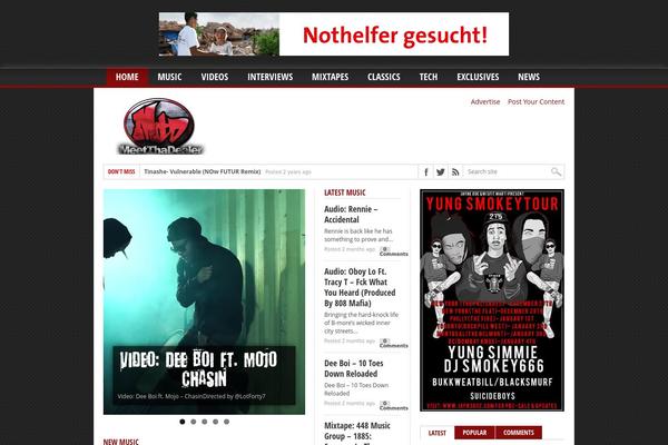 Max Mag theme site design template sample