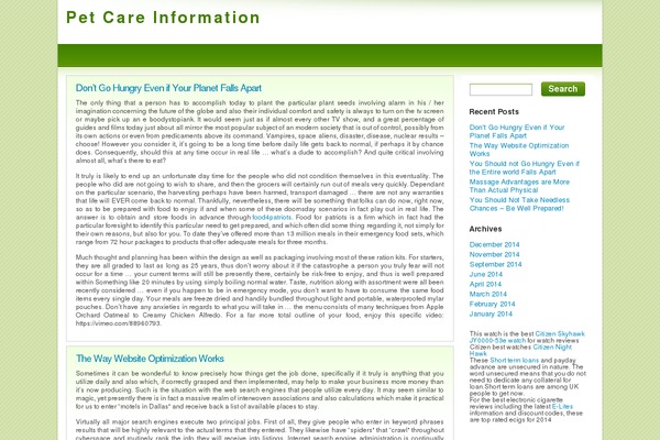 Light Green theme site design template sample