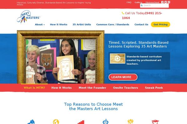 Impreza theme site design template sample
