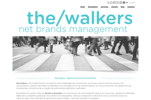 IMPACT theme site design template sample