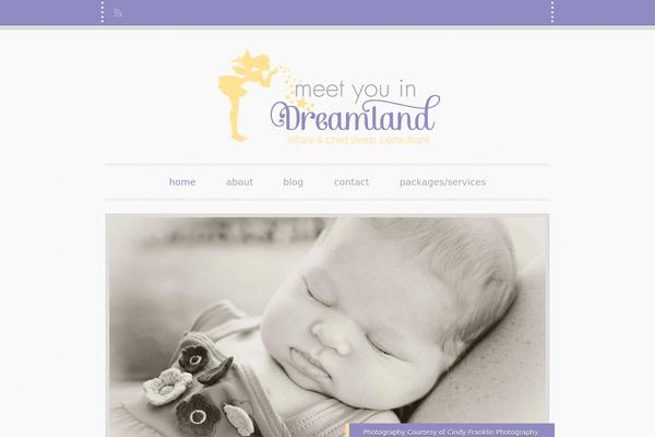 Handcrafted theme site design template sample