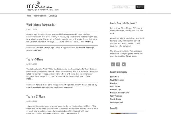 Legacy theme site design template sample