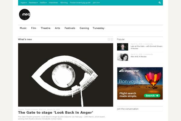 Outspoken theme site design template sample