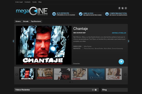 Videozoom theme site design template sample