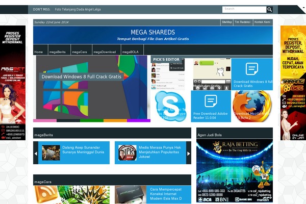 Kerenbro theme site design template sample