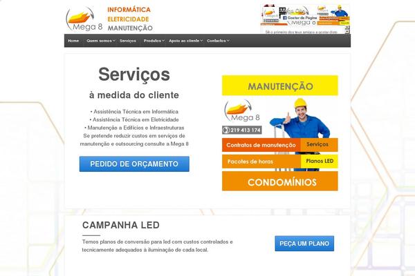 Tiny Framework theme site design template sample