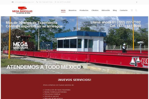 Qaro theme site design template sample