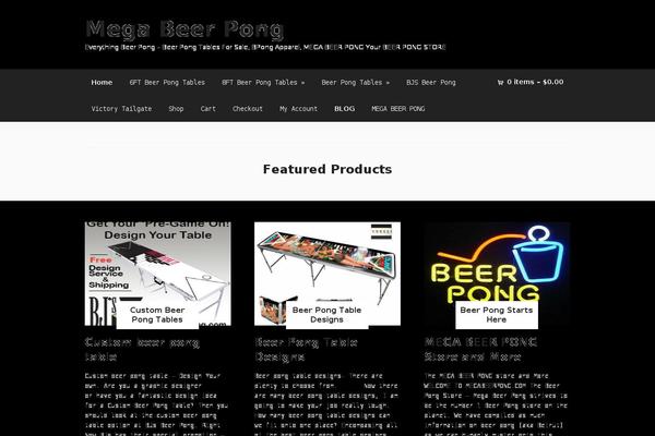 Delirium theme site design template sample