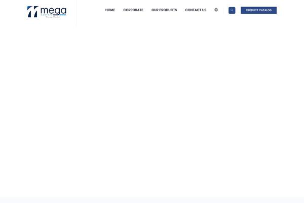 Mega theme site design template sample