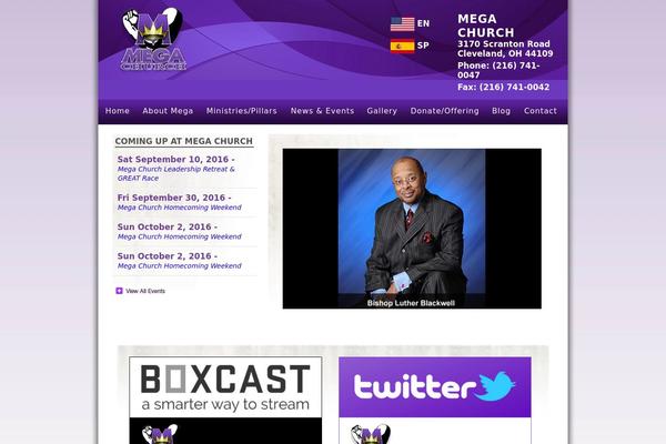Site using Events-calendar plugin