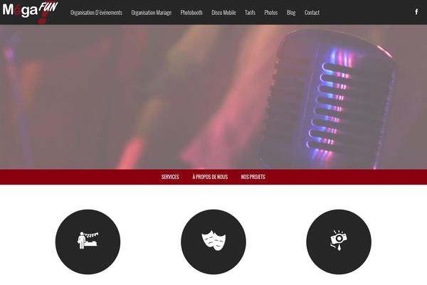 Infographer theme site design template sample