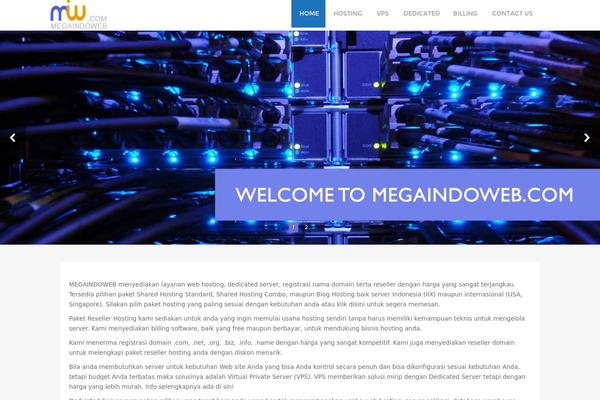WP RootStrap theme site design template sample
