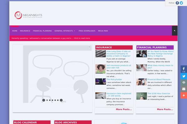 megainsights.com site used S5_newsplace