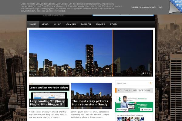 Apollo theme site design template sample