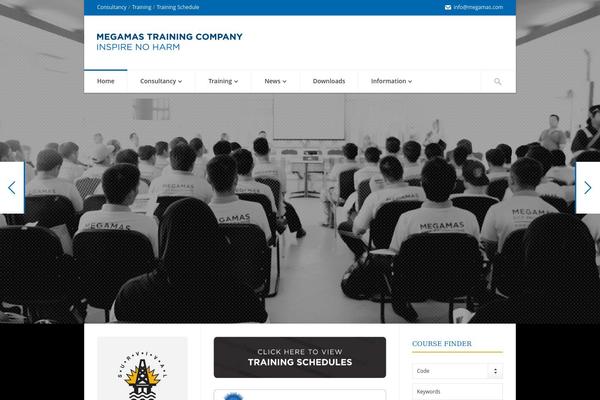 ParkCollege theme site design template sample