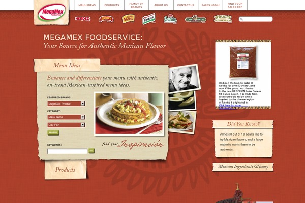 megamexfoodservice.com site used Megamex2018