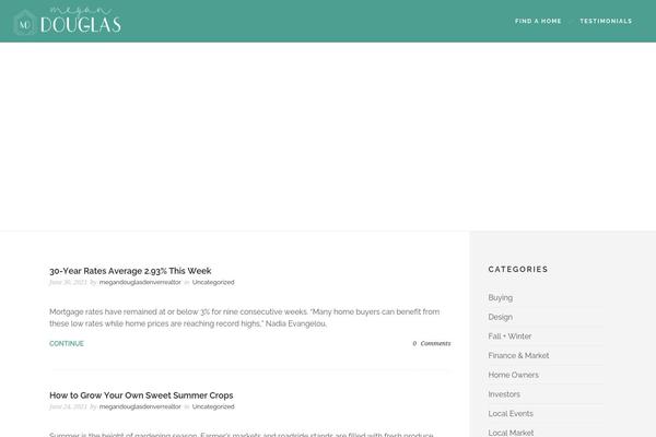 Ronneby theme site design template sample