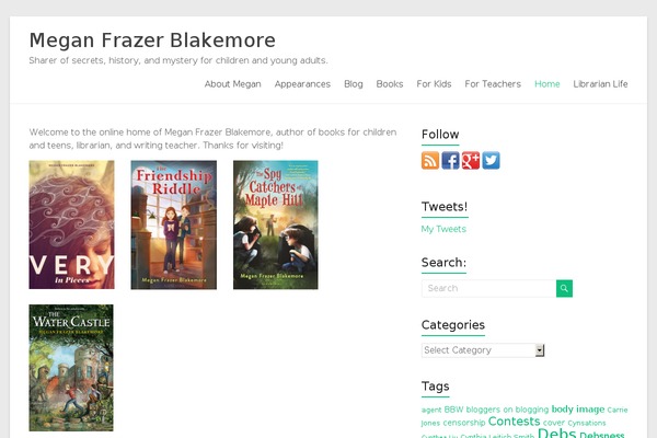 Spacious theme site design template sample