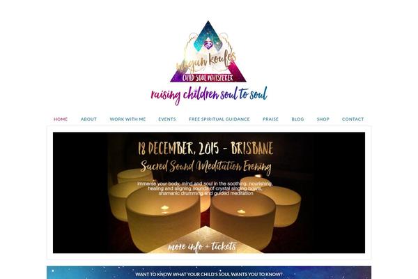 megankoufos.com site used Flourish