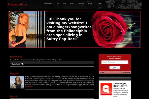 meganlurose.com site used Premium Photography
