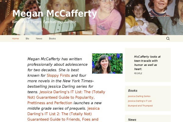 Twenty Thirteen theme site design template sample