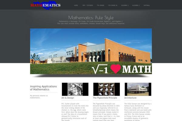 Simplify theme site design template sample