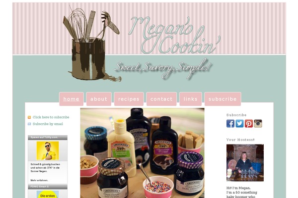 meganscookin.com site used Dear-1.0.0