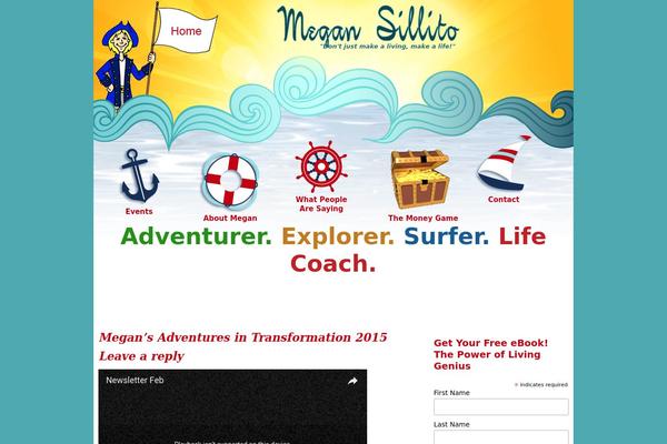 megansillito.com site used Megan