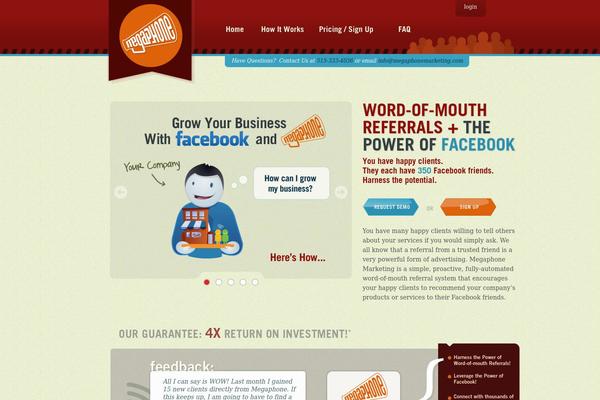 megaphonemarketing.com site used Megaphone