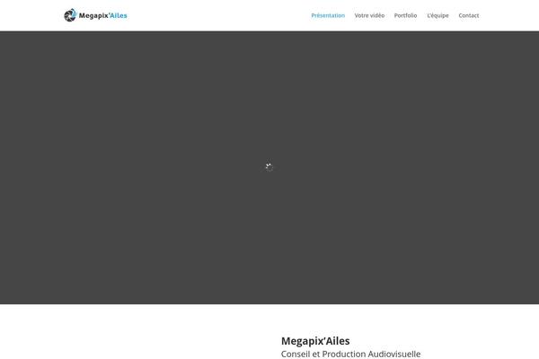 Site using Elegantbuilder plugin
