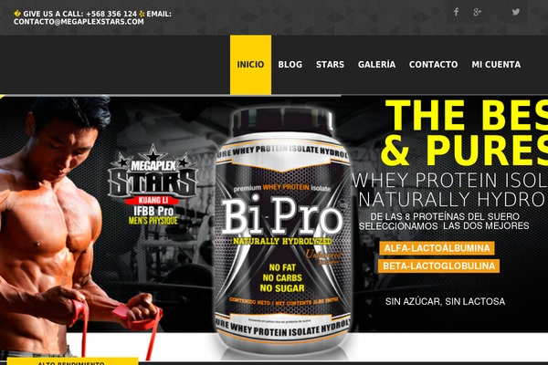 Fitnesscenter theme site design template sample