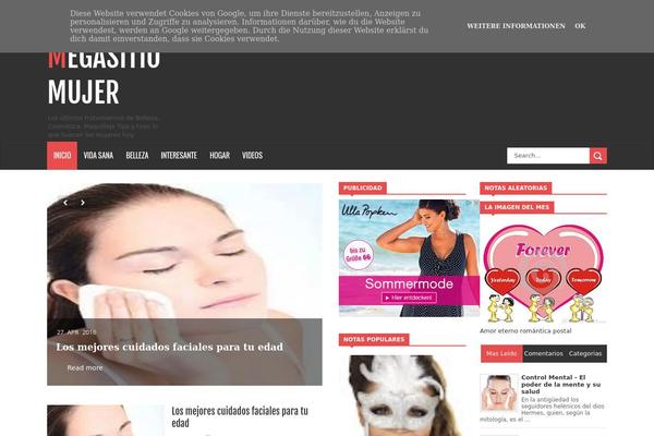 Twenty Ten theme site design template sample