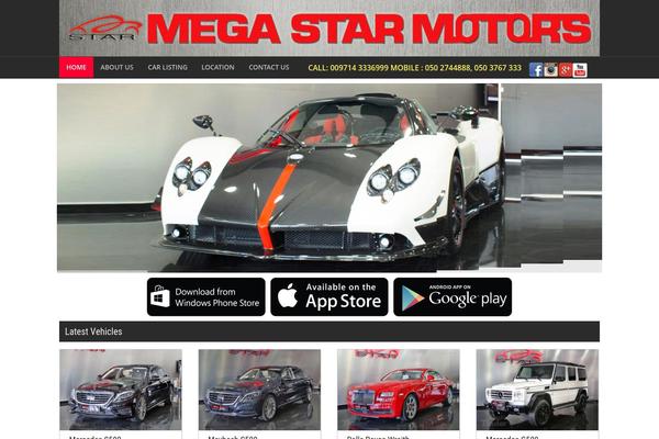 RedLine theme site design template sample